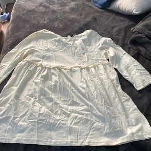 Cute ivory women top